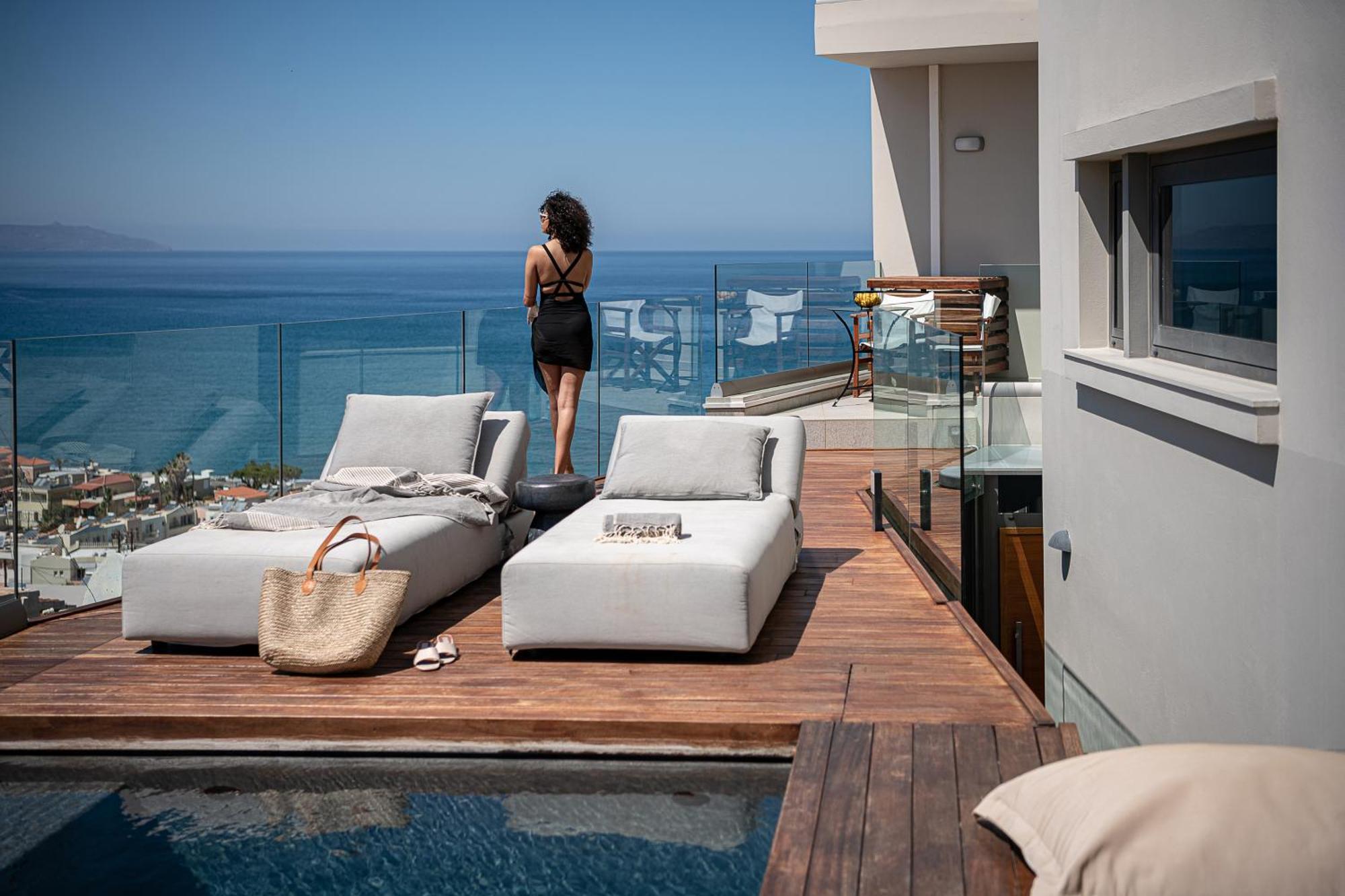 Alectrona Living Crete, Rocsea Luxury Apartment Platanias  Exterior photo
