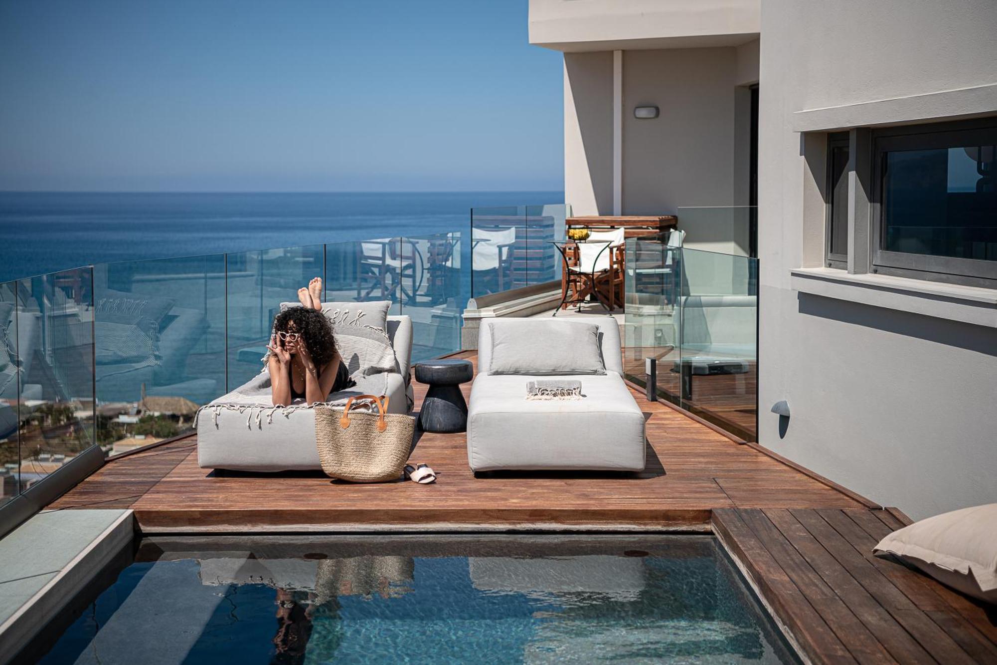 Alectrona Living Crete, Rocsea Luxury Apartment Platanias  Exterior photo